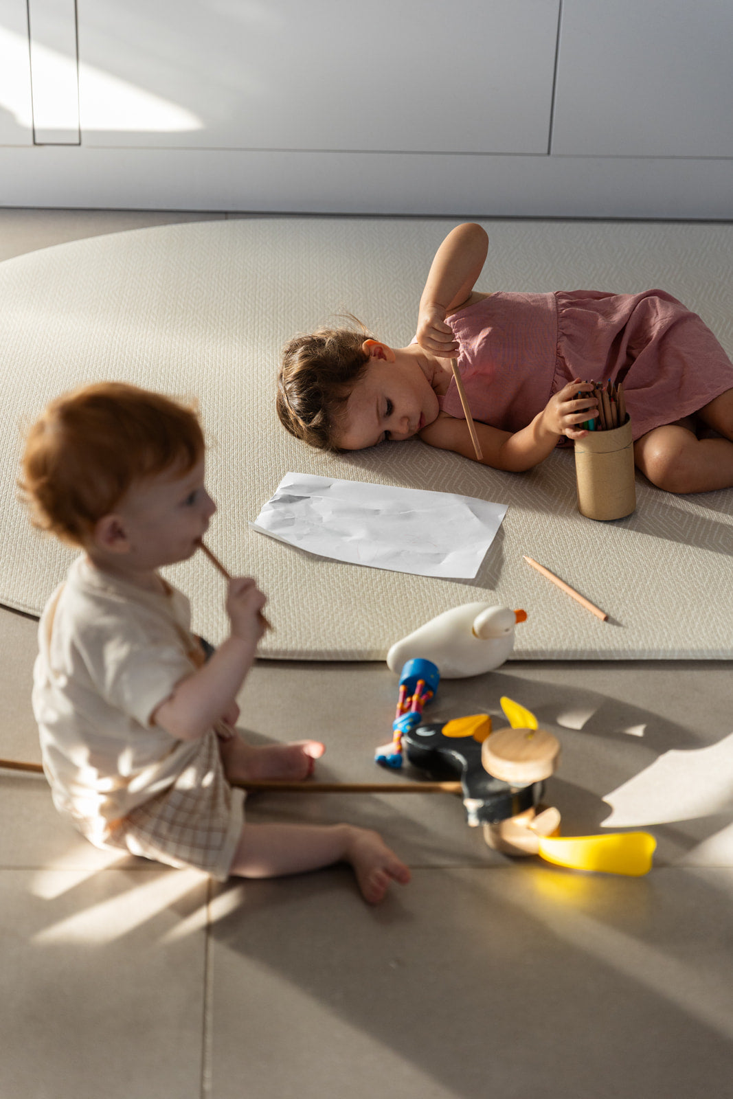 משטח פעילות - אובלי - דגם אזטק
